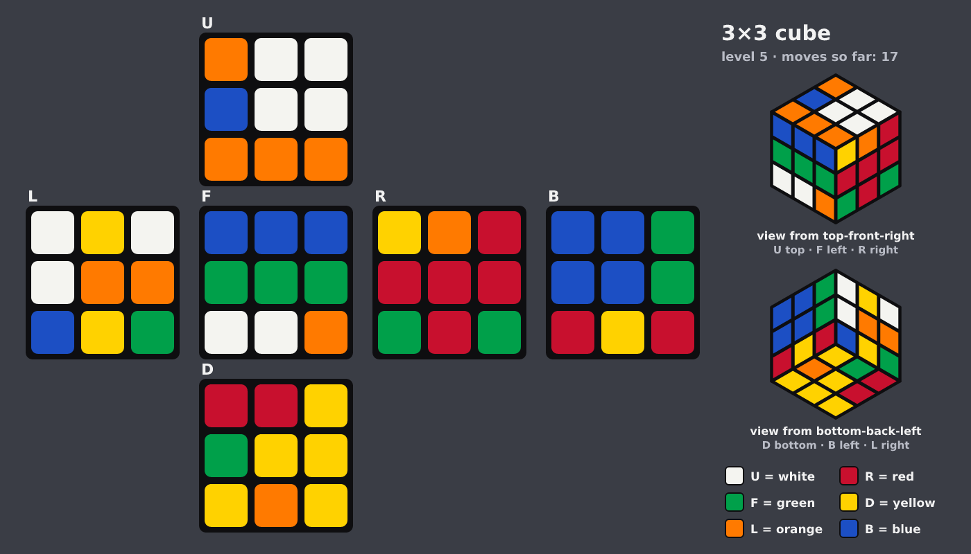 Picture shown to the model: after turn 10 · 17 moves