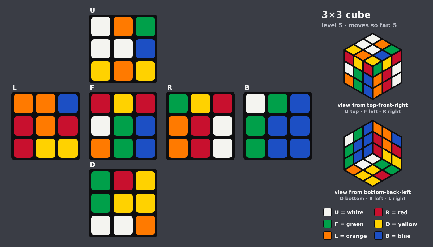 Picture shown to the model: after turn 3 · 5 moves