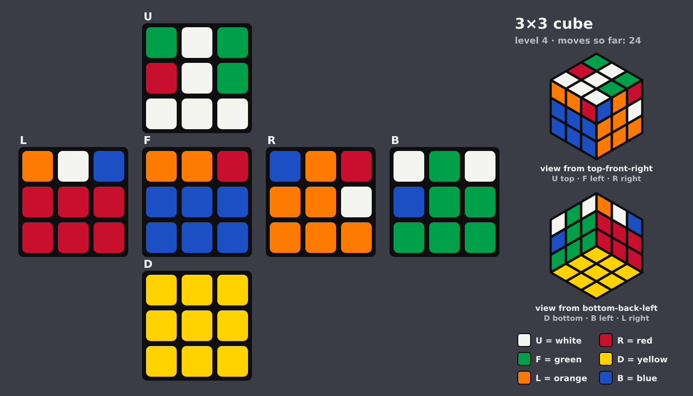 Picture shown to the model: after turn 10 · 24 moves