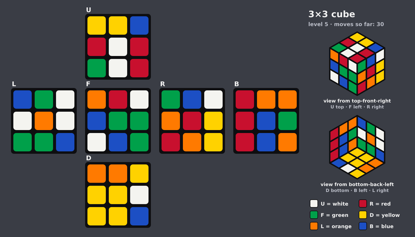 Picture shown to the model: after turn 20 · 30 moves
