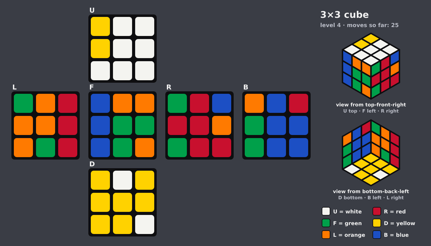 Picture shown to the model: after turn 9 · 25 moves