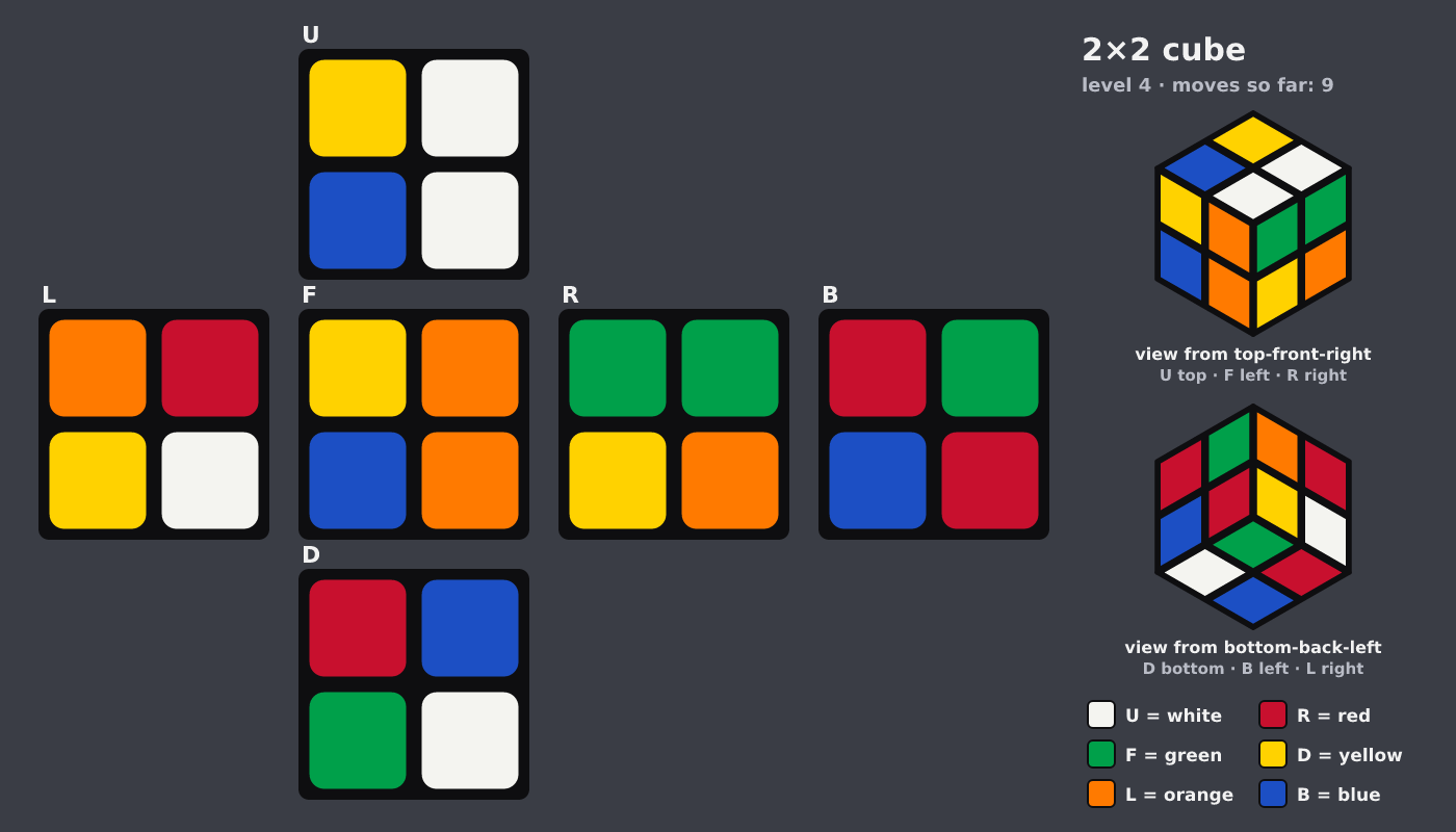 Picture shown to the model: after turn 6 · 9 moves