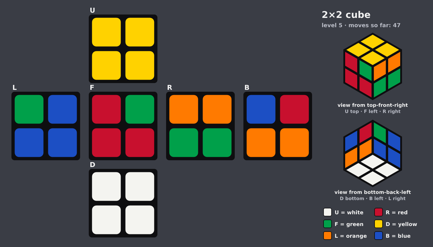 Picture shown to the model: after turn 6 · 47 moves