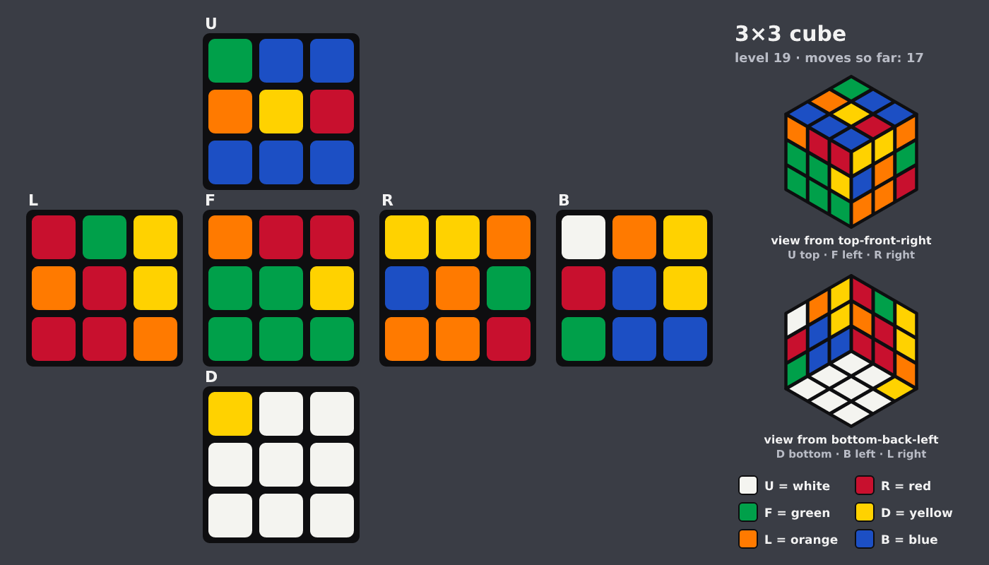Picture shown to the model: after turn 3 · 17 moves