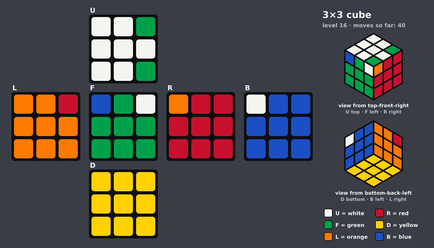 Picture shown to the model: after turn 8 · 40 moves