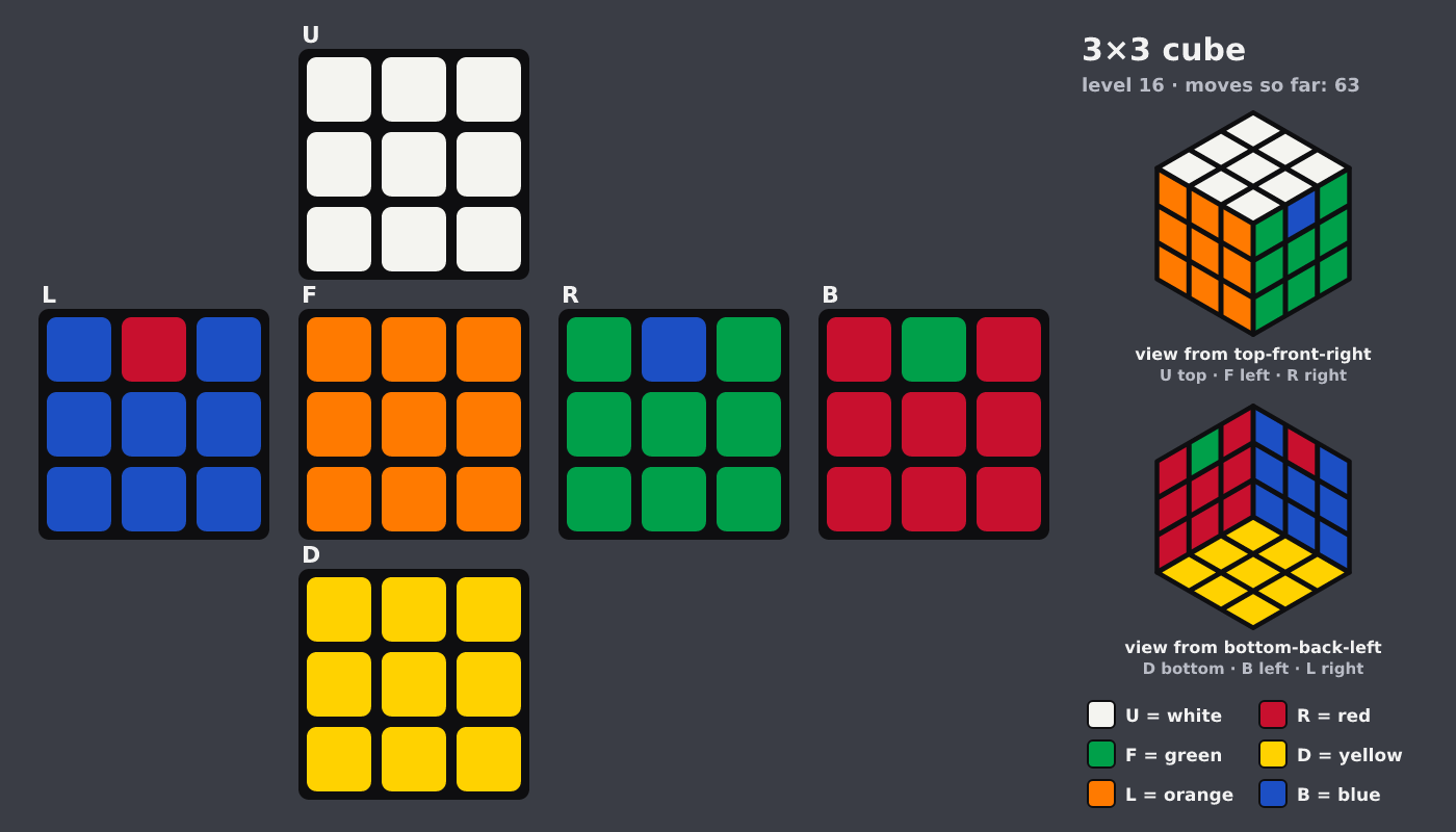 Picture shown to the model: after turn 11 · 63 moves