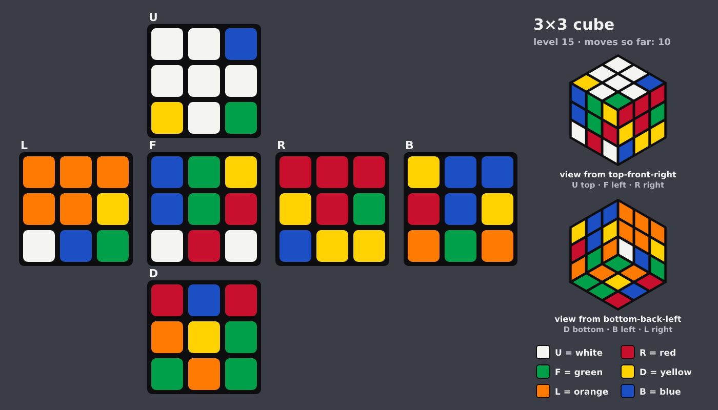 Picture shown to the model: after turn 1 · 10 moves