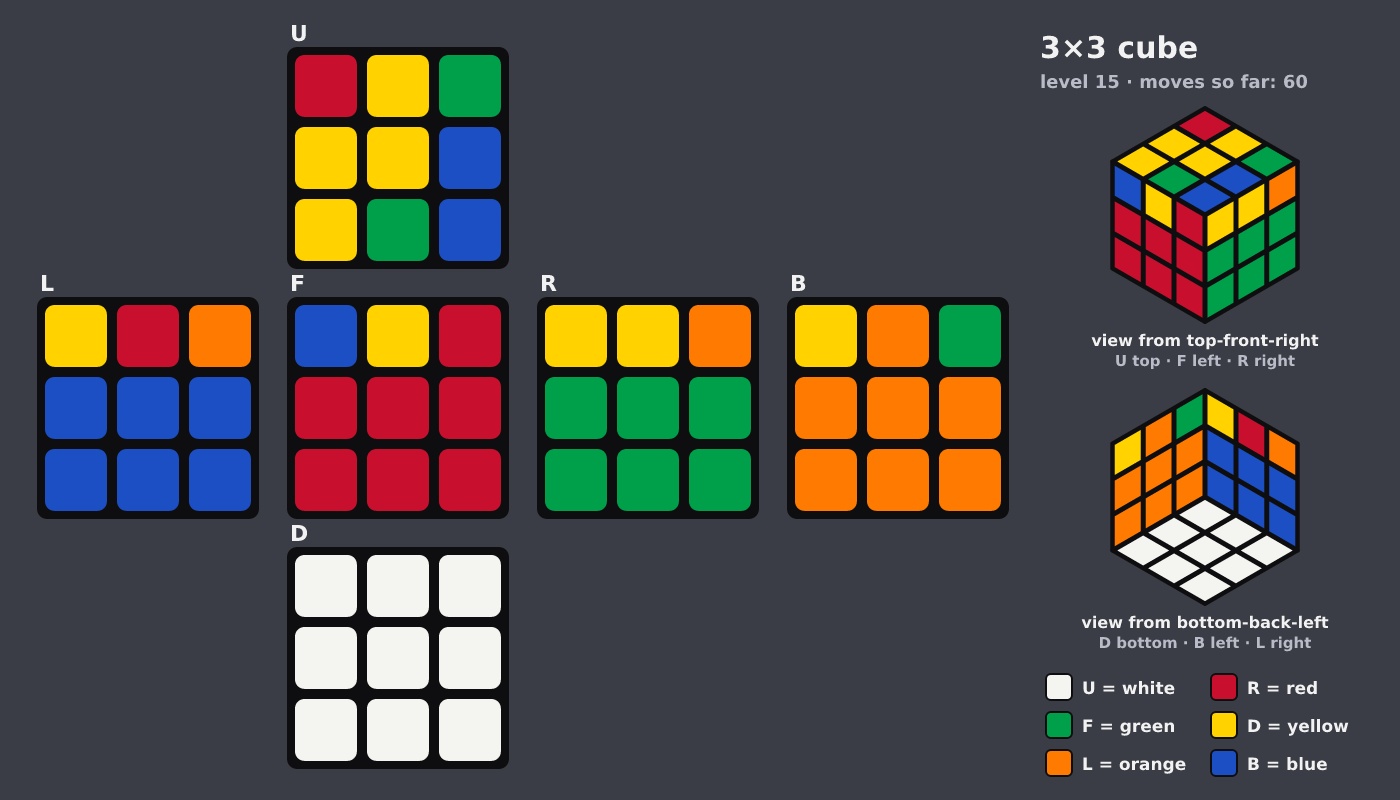 Picture shown to the model: after turn 10 · 60 moves