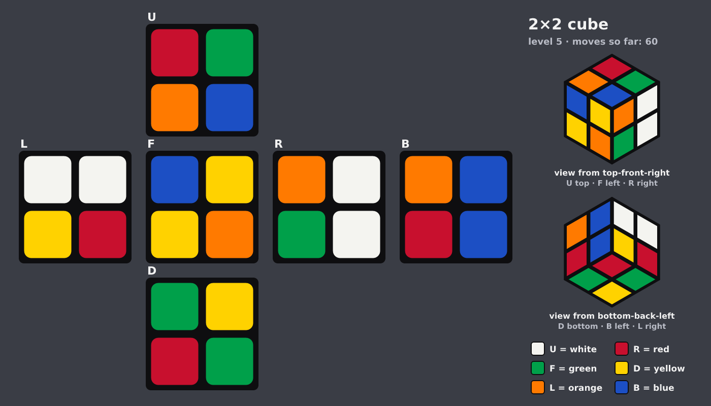 Picture shown to the model: after turn 6 · 60 moves