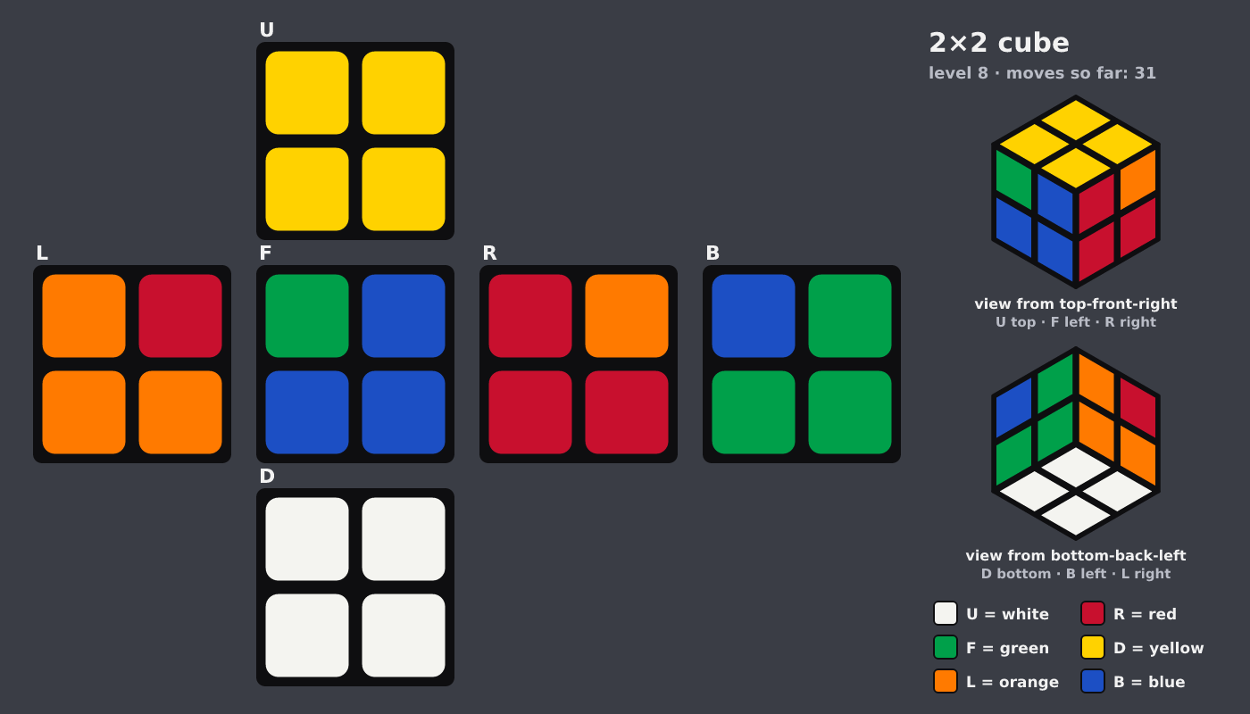 Picture shown to the model: after turn 4 · 31 moves