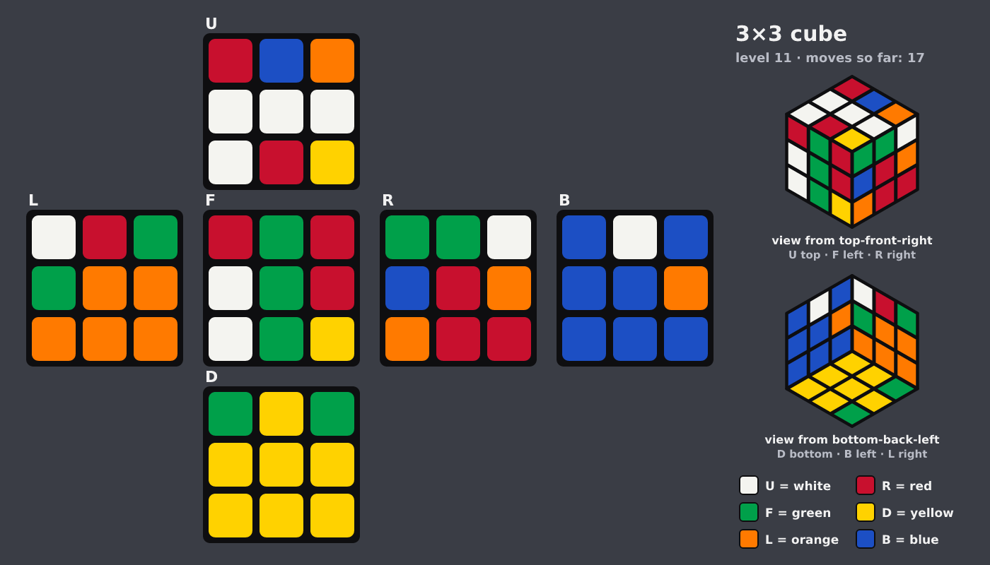 Picture shown to the model: after turn 3 · 17 moves