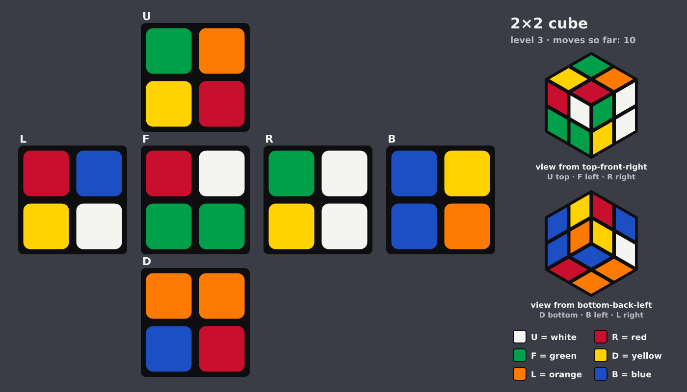 Picture shown to the model: after turn 8 · 10 moves