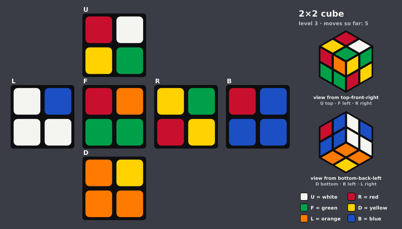 Picture shown to the model: after turn 4 · 5 moves