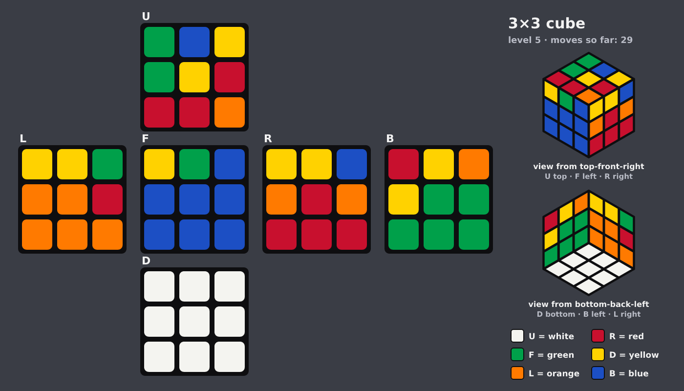 Picture shown to the model: after turn 8 · 29 moves