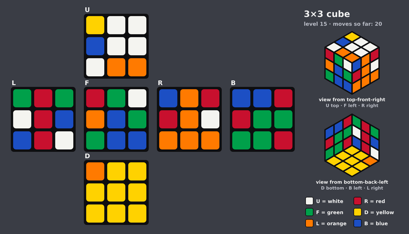Picture shown to the model: after turn 4 · 20 moves
