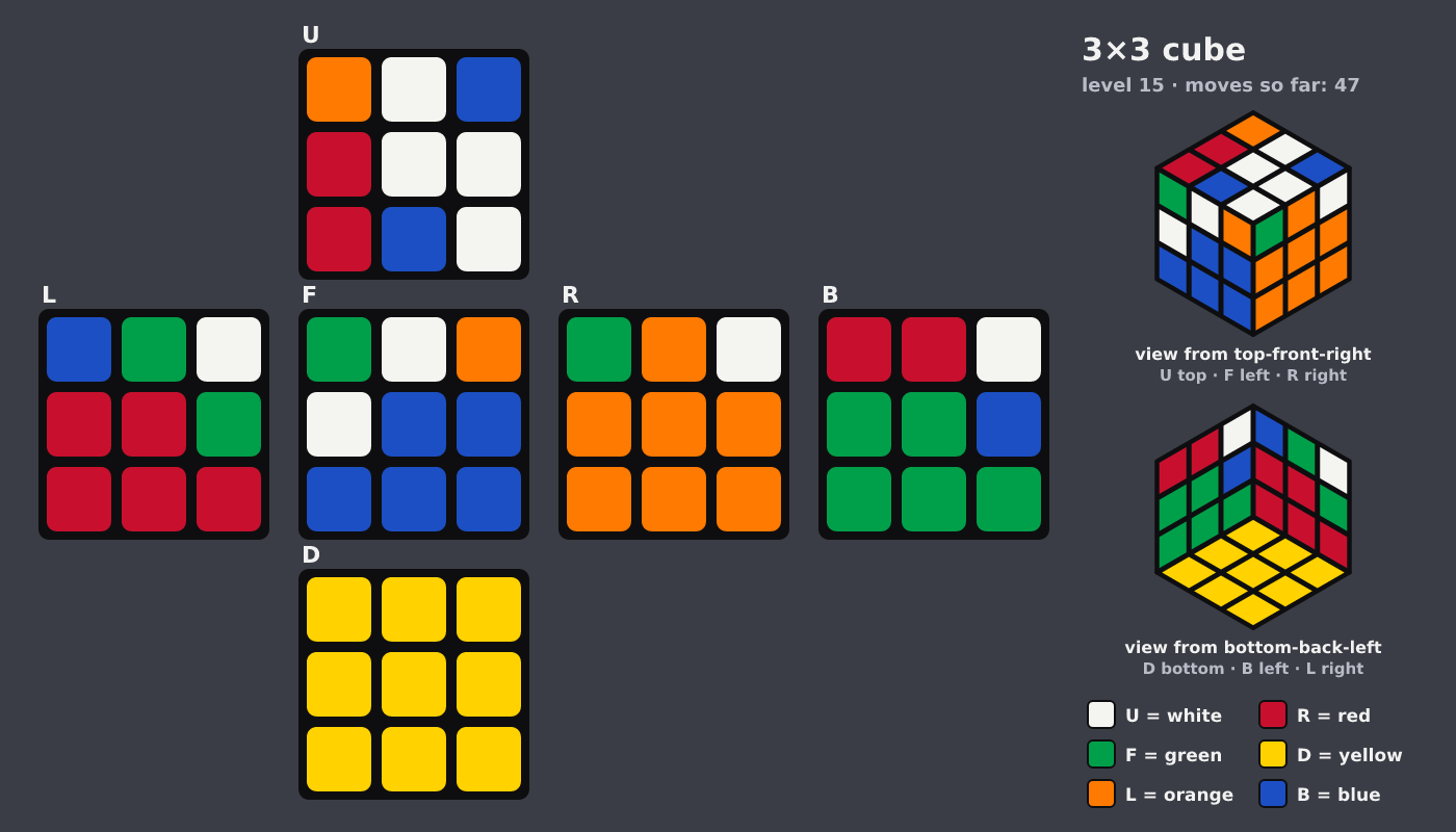 Picture shown to the model: after turn 8 · 47 moves