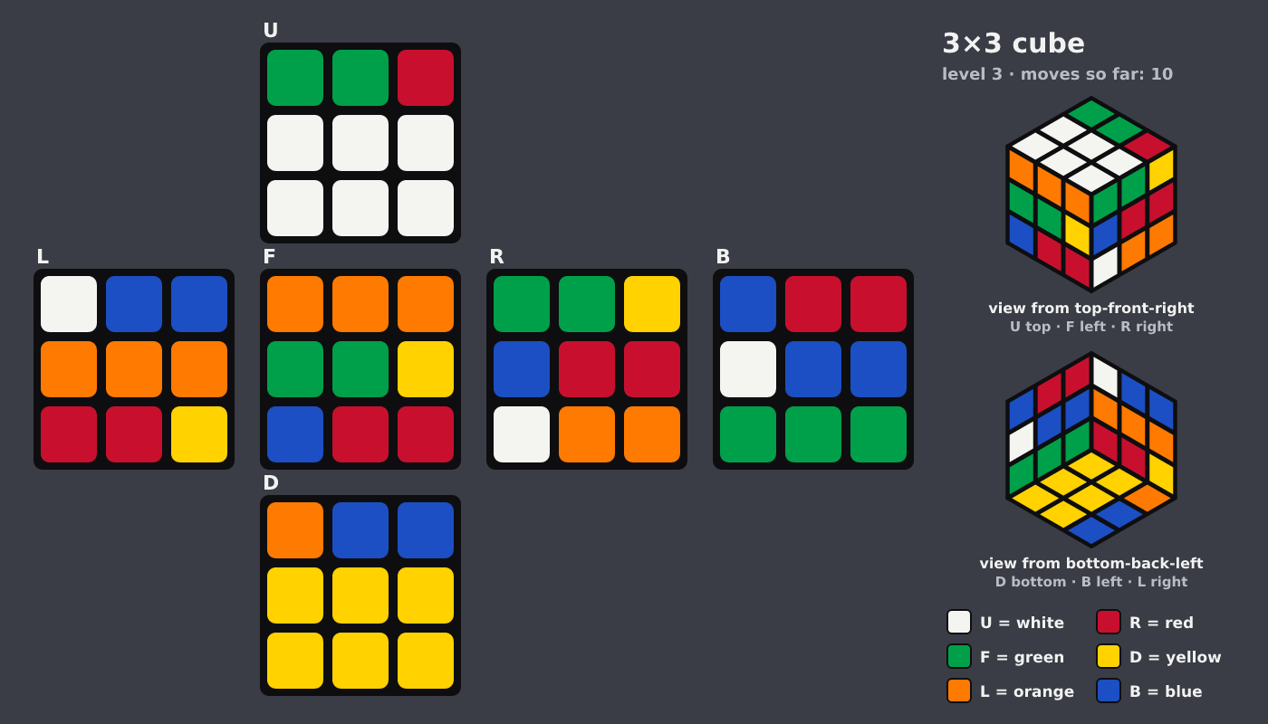 Picture shown to the model: after turn 10 · 10 moves