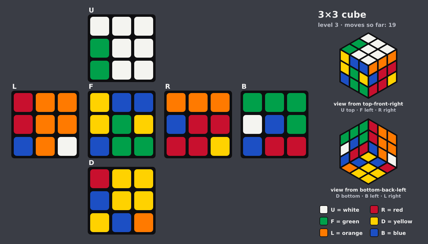 Picture shown to the model: after turn 19 · 19 moves